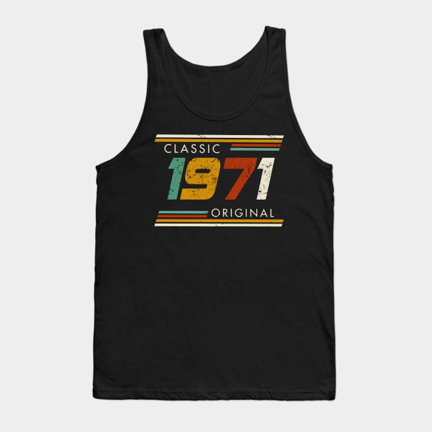 Classic 1971 Original Vintage Tank Top by Kontjo